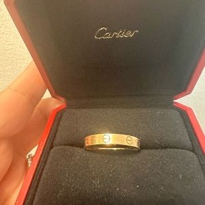 Cartier Love Ring Rose Gold